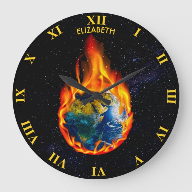 Grande Horloge Ronde Changement climatique réchauffement climatique Ter (Recto)