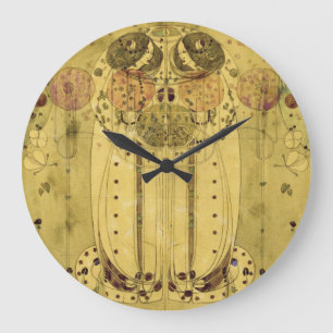 Grande Horloge Ronde Charles Rennie Mackintosh - Le Wassail