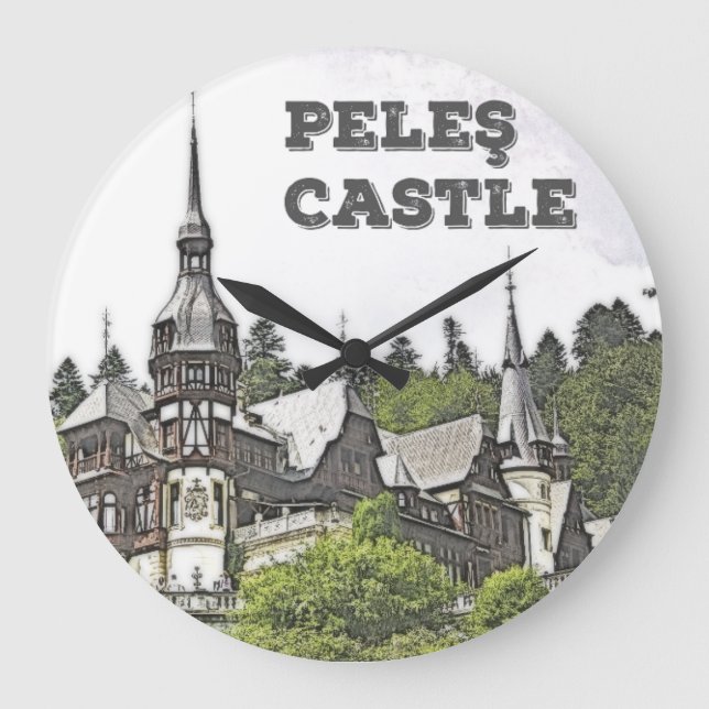 Grande Horloge Ronde Château de Peles (Recto)