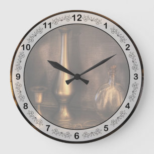 Grande Horloge Ronde Chef - Thé - Théières