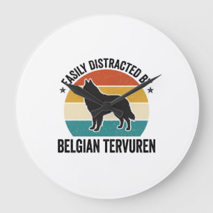 Grande Horloge Ronde Chemise vintage pour amateur de Tervuren belge_1