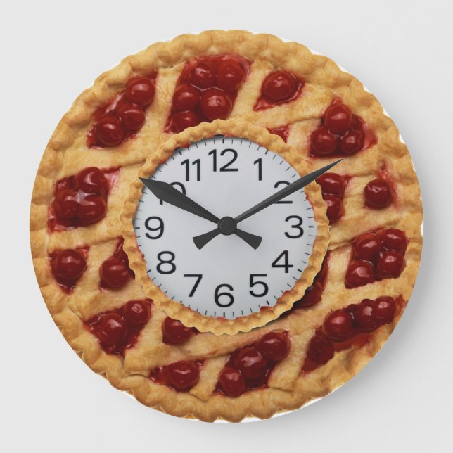 Grande Horloge Ronde cherpie wall clock (Recto)