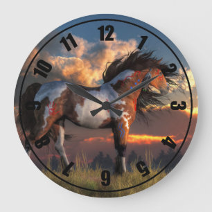 Grande Horloge Ronde Cheval de bataille