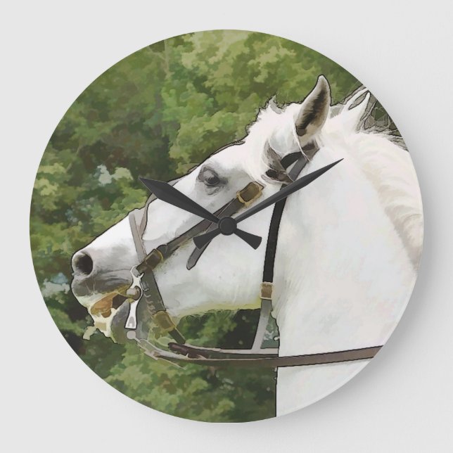 GRANDE HORLOGE RONDE CHEVAUX (Recto)