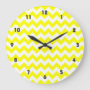 Grande Horloge Ronde Chevron Electric