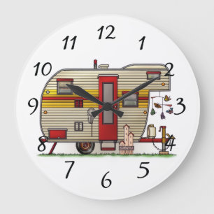 Grande Horloge Ronde Chez nous, où nous le garons