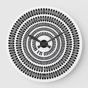 Grande Horloge Ronde Chiffres Pi Day Pi Pi 3.14159 Numéros Happy Pi Day