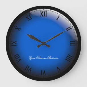Grande Horloge Ronde Chiffres romains classiques de la signature