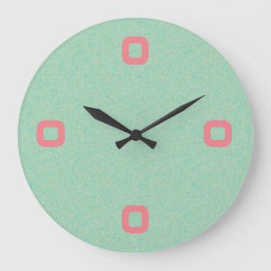 Grande Horloge Ronde Chiffres trimestriels graphiques de Minimalistic
