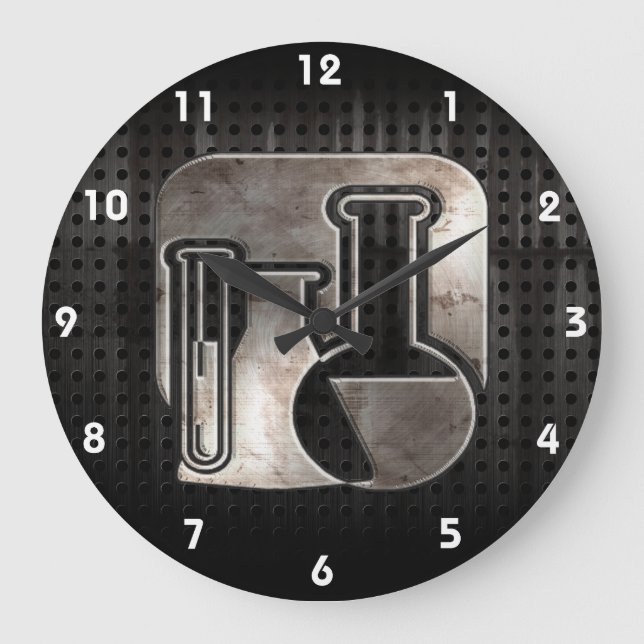 Grande Horloge Ronde Chimie robuste (Recto)