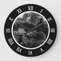 Chine vintage Shanghai Yuyuan jardin plantes toile