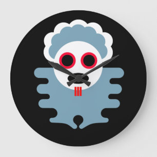 Grande Horloge Ronde Chronographe de Tzurs-Ki Clupkitz