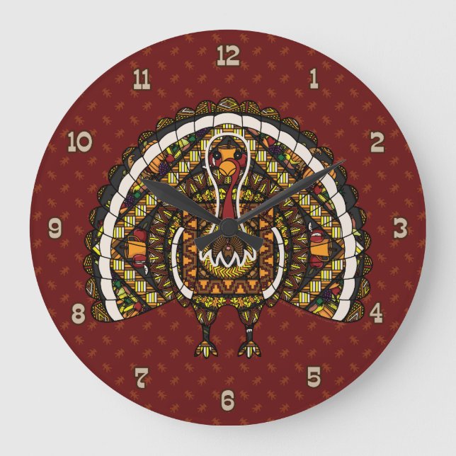 Grande Horloge Ronde Chute Turquie (Recto)