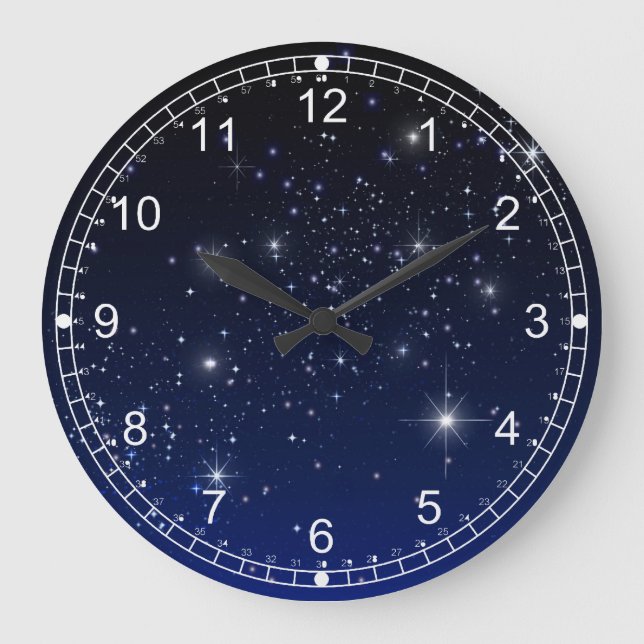 GRANDE HORLOGE RONDE CIEL DE NUIT (Recto)