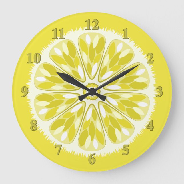 Grande Horloge Ronde Citrus (Recto)