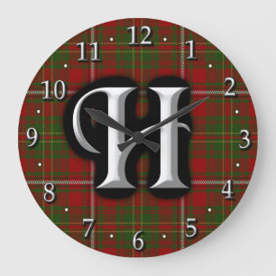 Grande Horloge Ronde Clan Hay Letter
