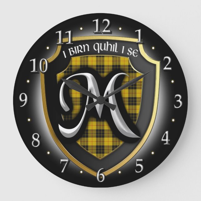 Grande Horloge Ronde Clan MacLeod (Recto)