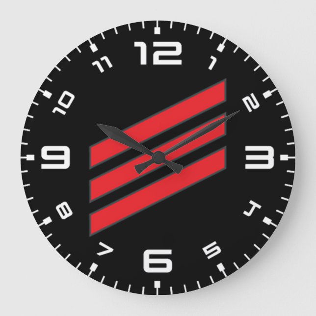Grande Horloge Ronde Classe E-3 Pompier (Recto)