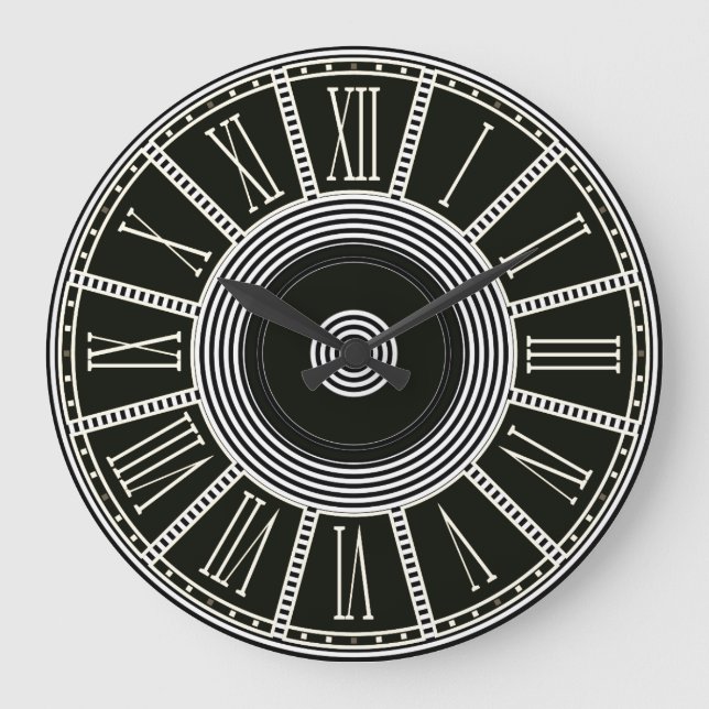 Grande Horloge Ronde Classic roman Numeral (Recto)