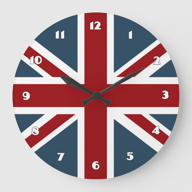 Grande Horloge Ronde Classic Union Jack Flag (Recto)