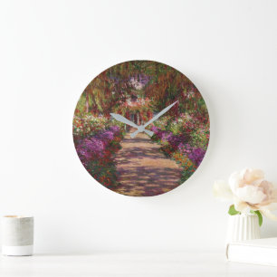 Grande Horloge Ronde Claude Monet   une voie dans le jardin de Monet