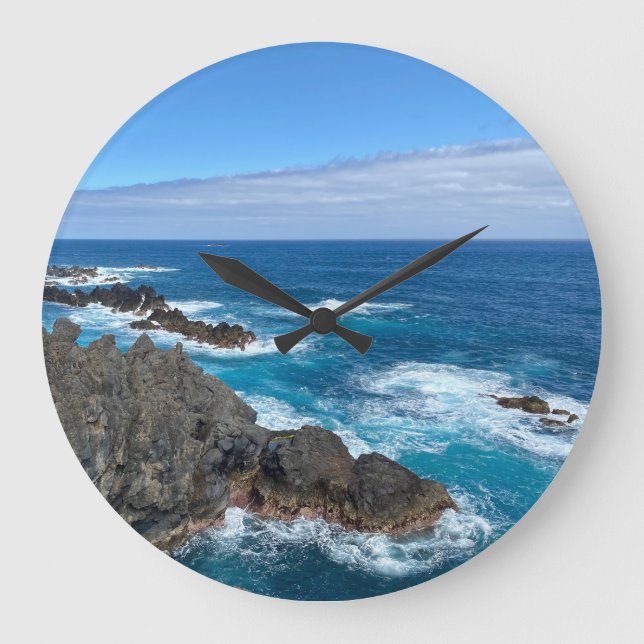 Grande Horloge Ronde Clocher dans la mer (Recto)