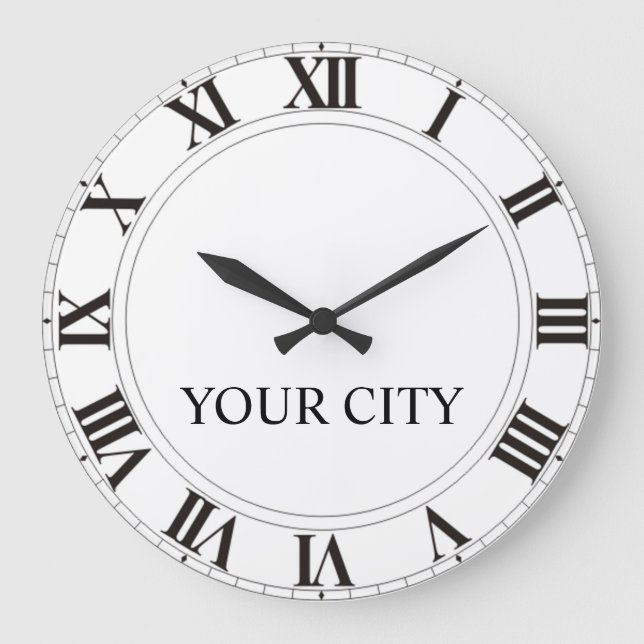 Grande Horloge Ronde Clock (Recto)