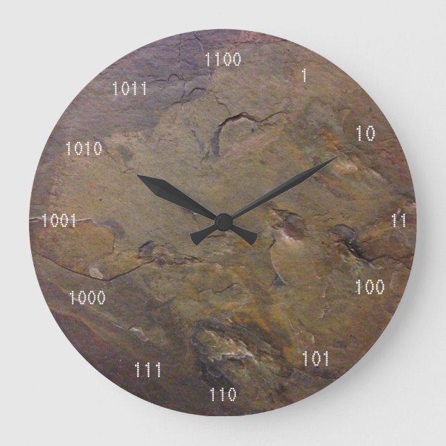 Grande Horloge Ronde Clock binaire (Recto)