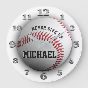Grande Horloge Ronde Clock de baseball