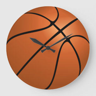 Grande Horloge Ronde Clock de basket