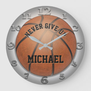 Grande Horloge Ronde Clock de basket