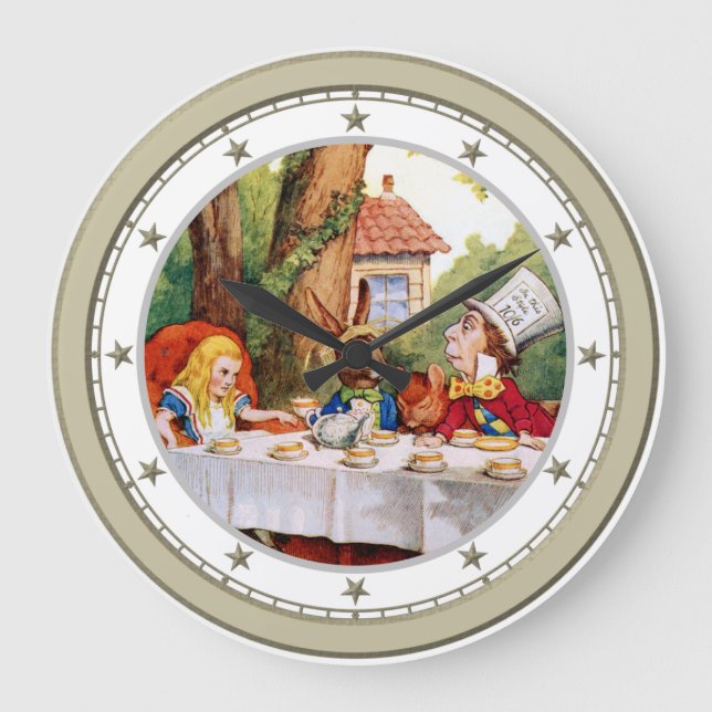 Grande Horloge Ronde Clock de la Fête des Filles (Recto)