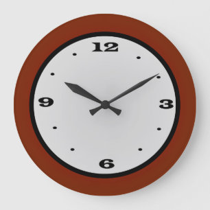 Grande Horloge Ronde Clock de Plain