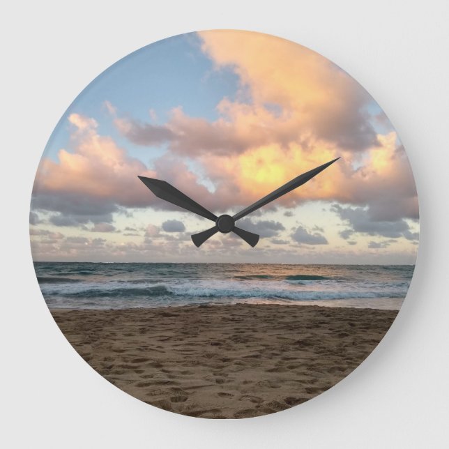 Grande Horloge Ronde Clock de Porto Rican (Recto)