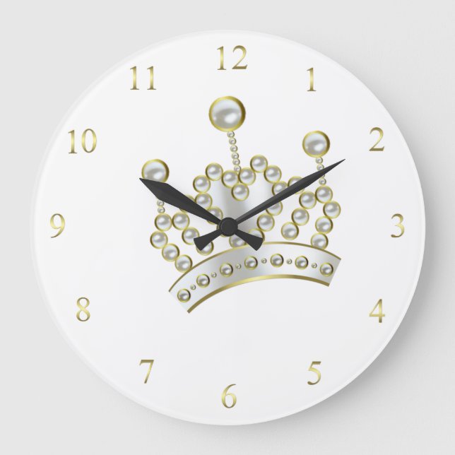 Grande Horloge Ronde Clock de Princess (Recto)