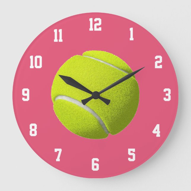Grande Horloge Ronde Clock de tennis (Recto)