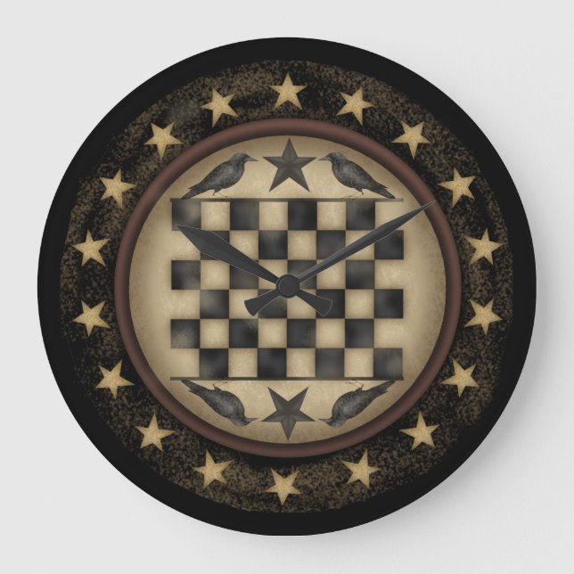 Grande Horloge Ronde Clock de Wall Clock (Recto)