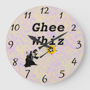 Grande Horloge Ronde Clock Ghee Whiz
