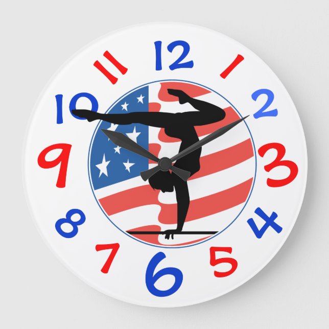 Grande Horloge Ronde Clock Gymnastic (Recto)