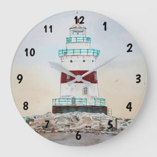 Grande Horloge Ronde Clock Lighthouse