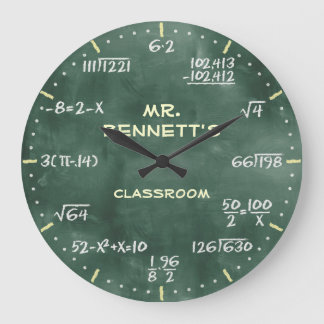 Grande Horloge Ronde Clock personnalisable