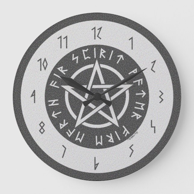 Grande Horloge Ronde Clock spirit (Recto)