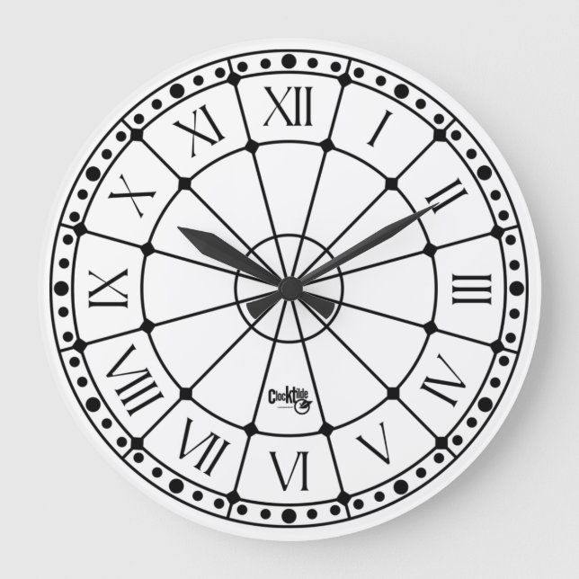 Grande Horloge Ronde CLOCK TILDE LINEA CLASSIC antique A (Recto)