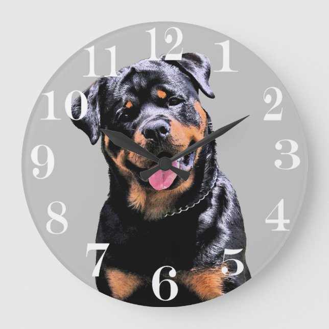Grande Horloge Ronde Clock Wall Acrylic (Recto)