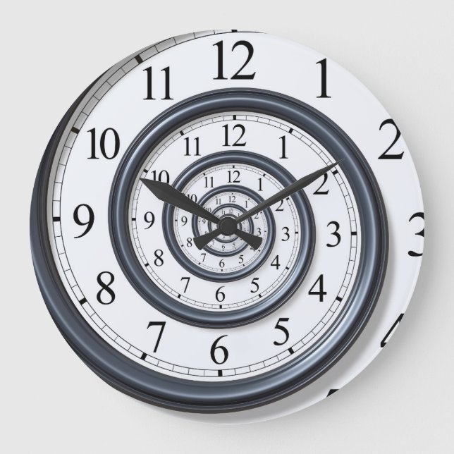 Grande Horloge Ronde Clock Wall Clock (Recto)
