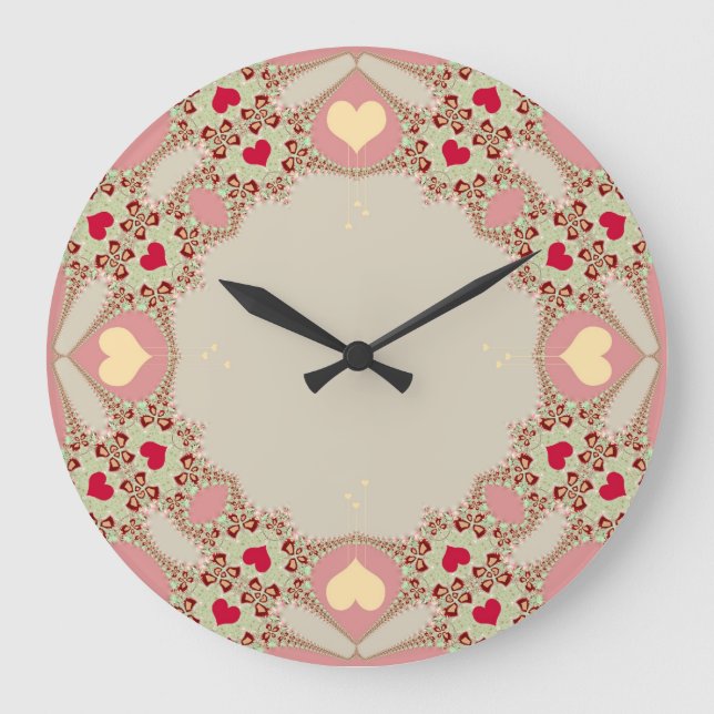 Grande Horloge Ronde Clock Wall Country (Recto)