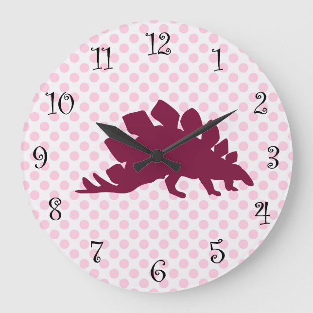 Grande Horloge Ronde Clocks de Girls (Recto)