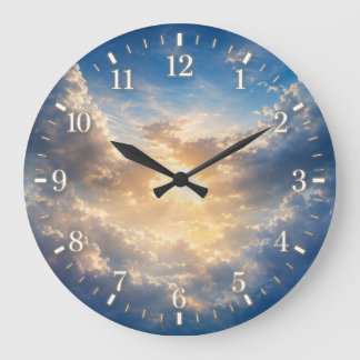 Grande Horloge Ronde Cloud Clock 2026