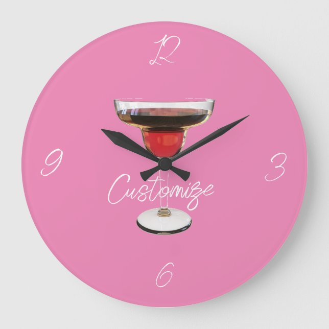 Grande Horloge Ronde Cocktail Big Red Margarita Boire Thunder_Cove (Recto)