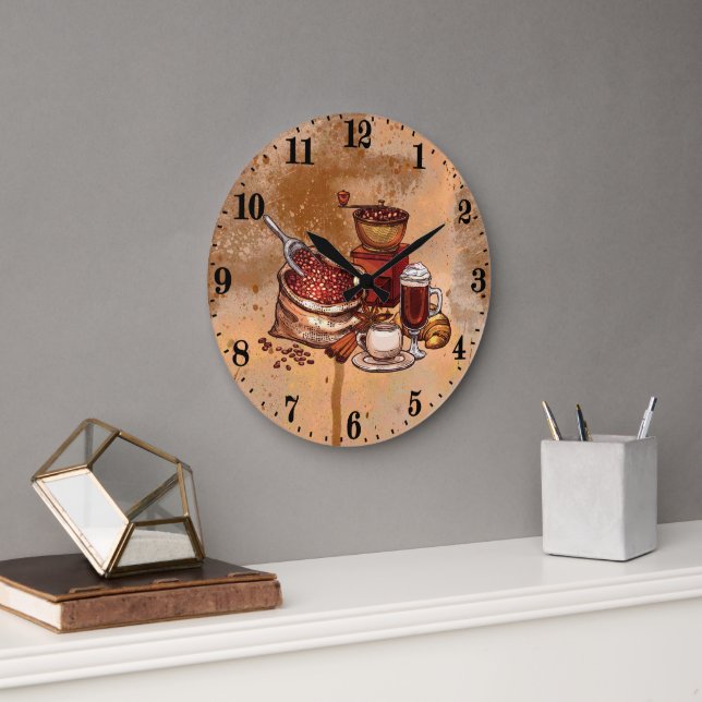 Grande Horloge Ronde coffee (Bureau)